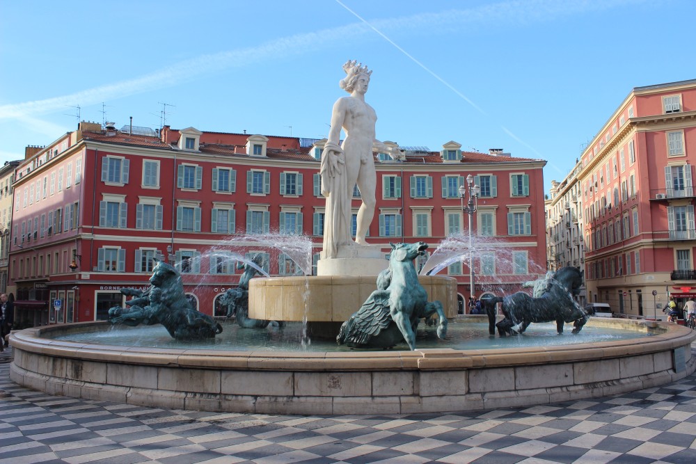 Messena Square in Nice, France