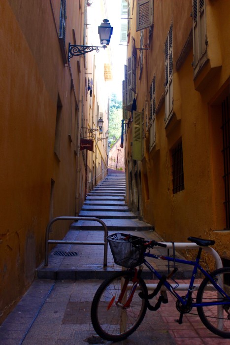 Vieux Ville (Old Town) in Nice, France