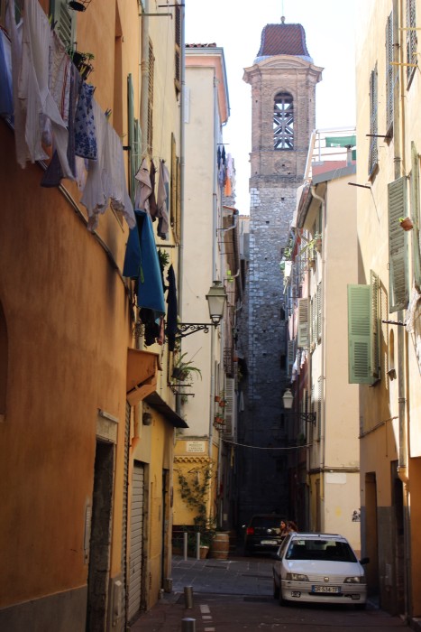 Vieux Ville (Old Town) in Nice, France
