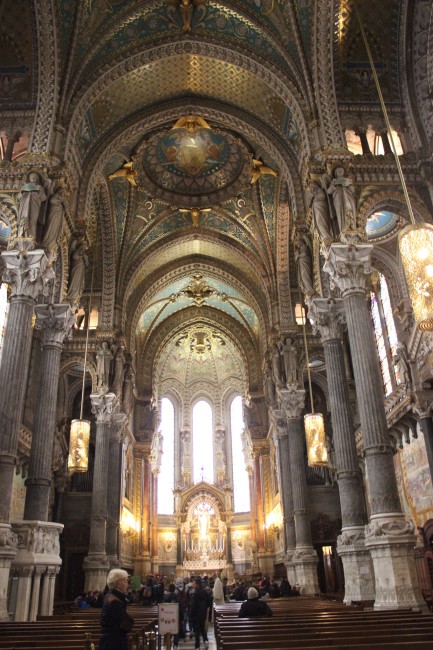 Notre-Dame de Fourviere in Lyon, France