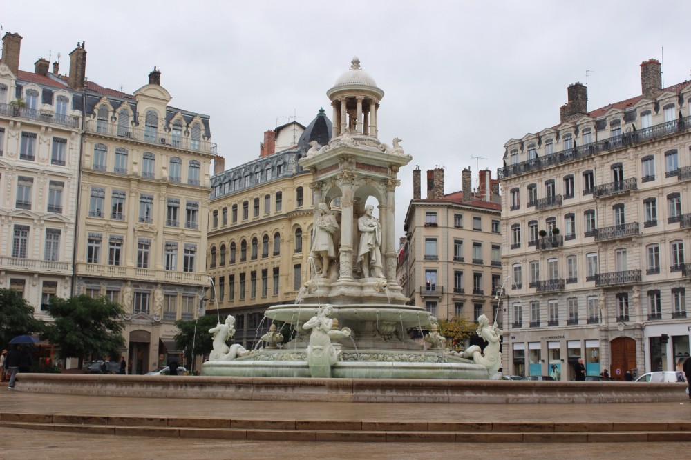Place des Jacobins in Lyon, France