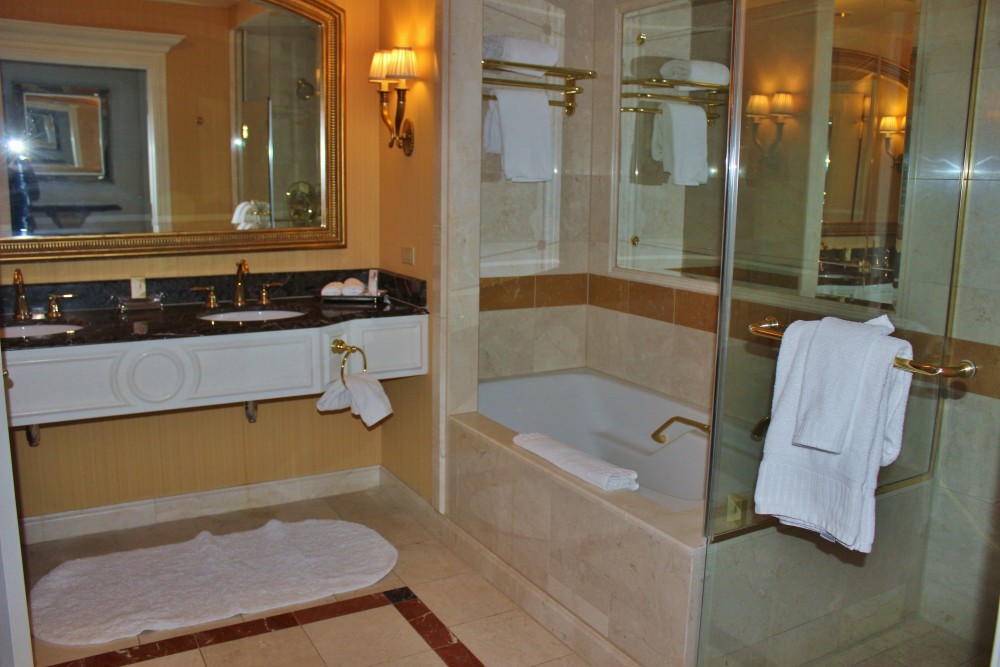 The Venetian, Bathroom for our weekend in Las Vegas