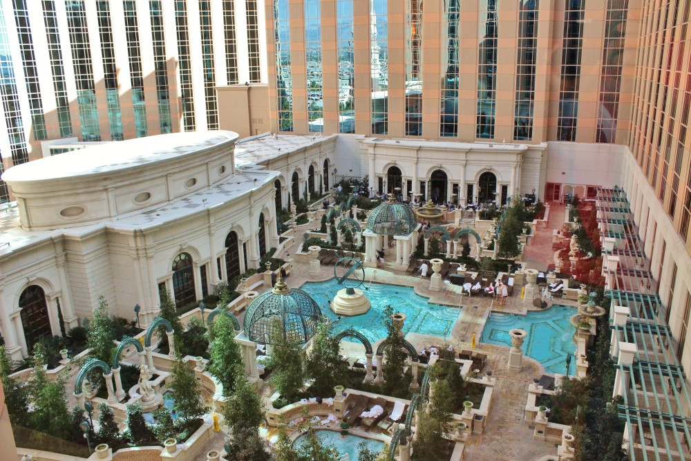 The Venetian, Hotel room view for our weekend in Las Vegas