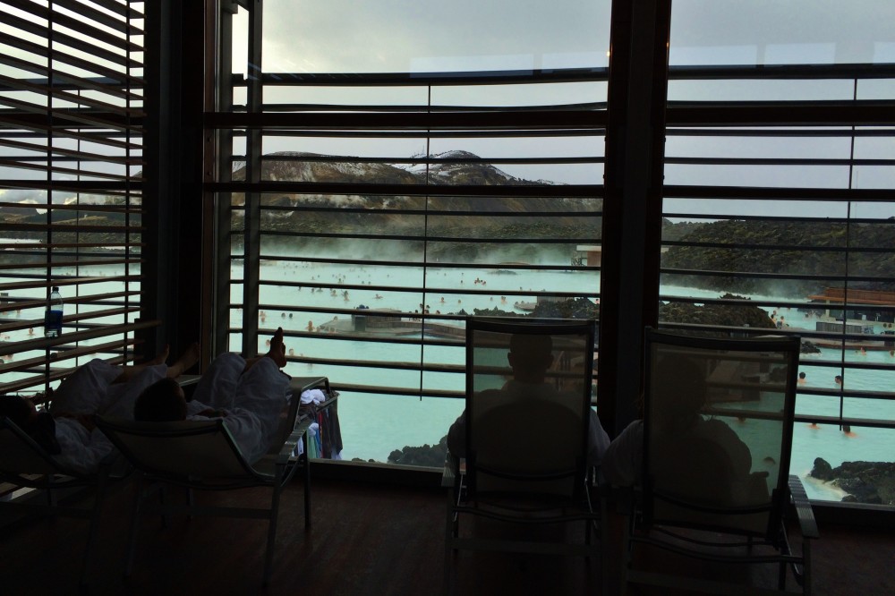 View of the The Blue Lagoon from lounge