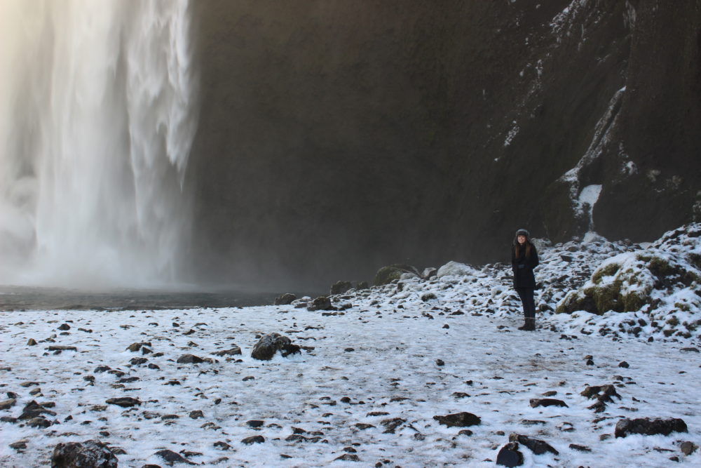 Skogafoss waterfall on Iceland's South Coast