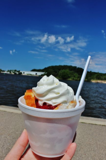 Ice Cream Sundae in Grand Haven, Michigan