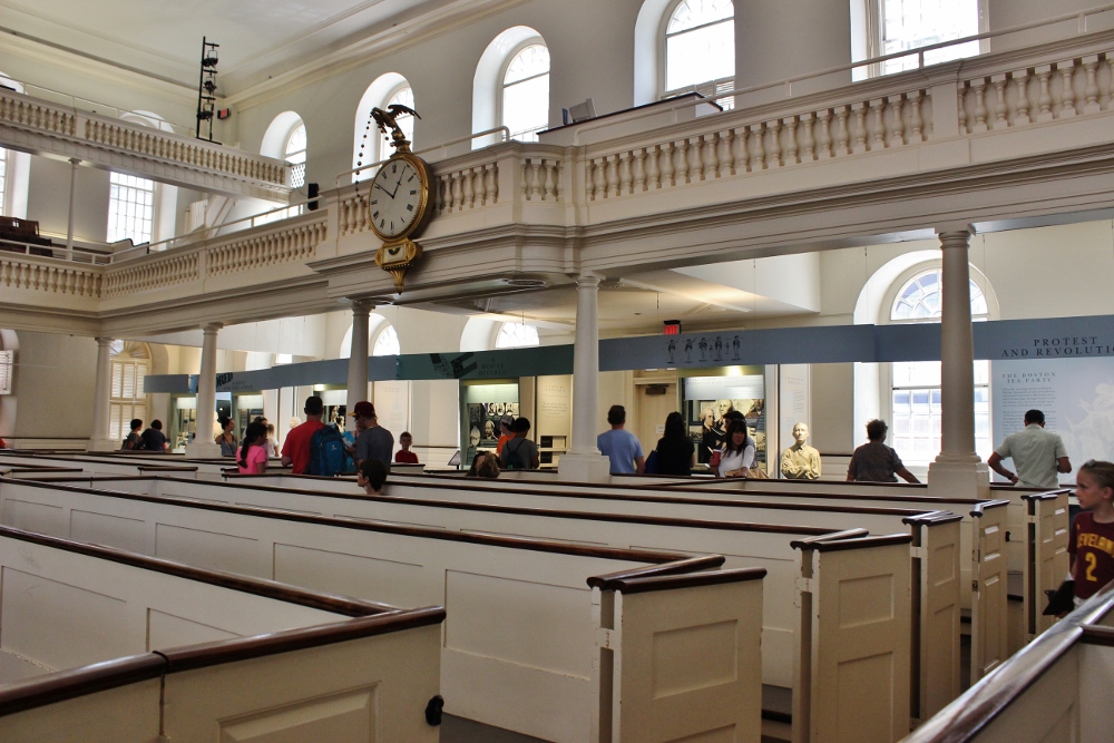The Freedom Trail: Old South Meeting House