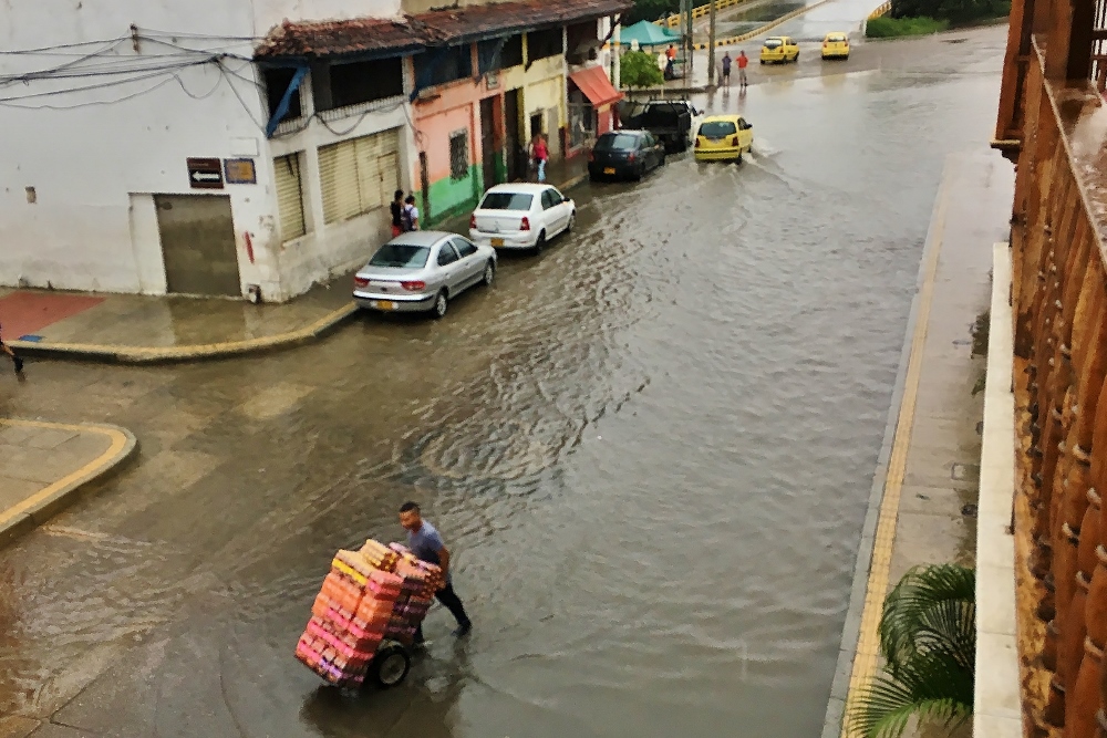 rain in Cartagena