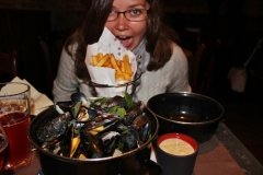 Mussels, Bruges, Belgium