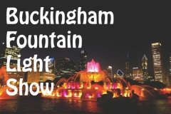 Buckingham Fountain Light Show