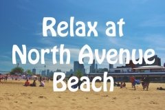 Relax at the North Avenue Beach