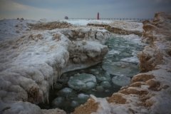 Lake Michigan Winter