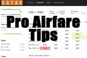 Pro Airfare Tips