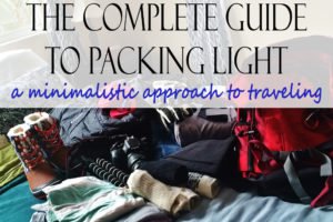 the complete guide to packing light