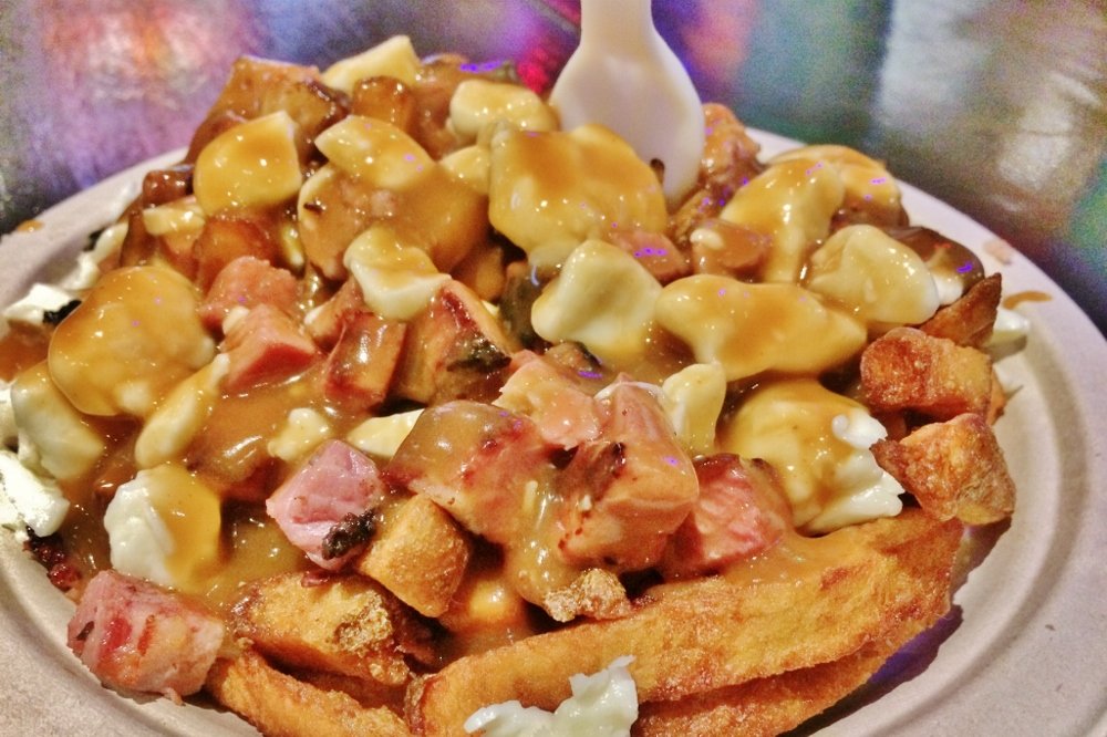 Vancouver Eats - Poutine loaded with smoked meat Vancouver Eats - Poutine loaded with smoked meat