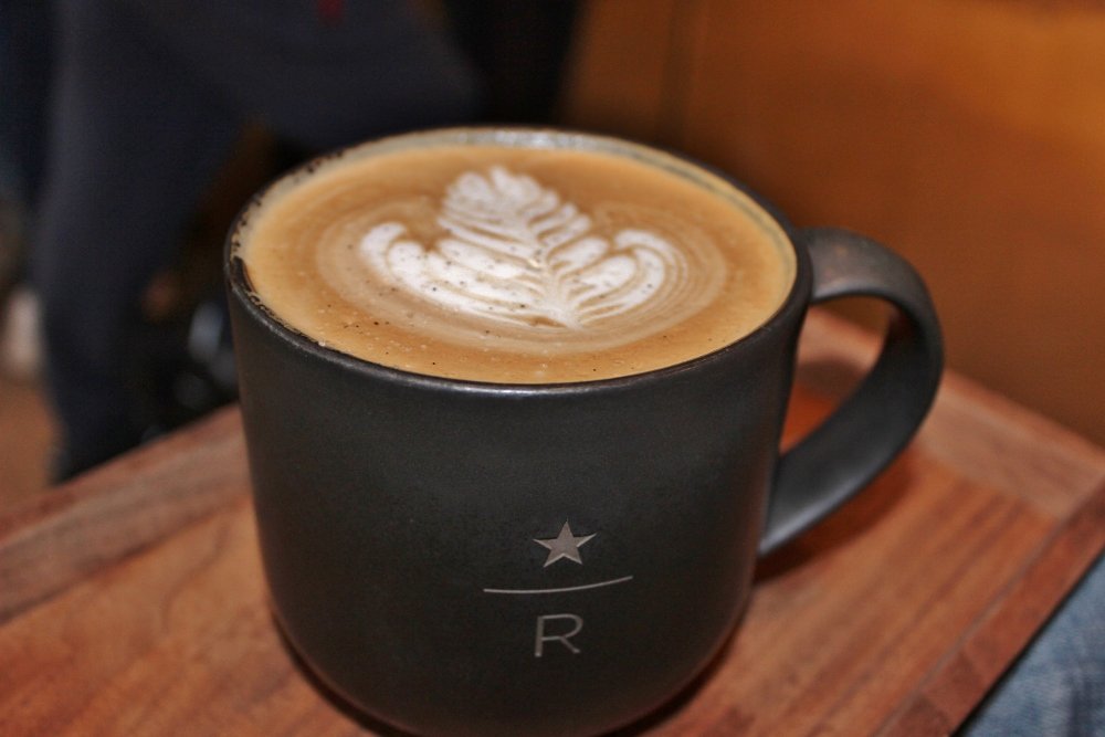 Starbucks Reserve Roastery Cardamom Latte - Seattle Eats